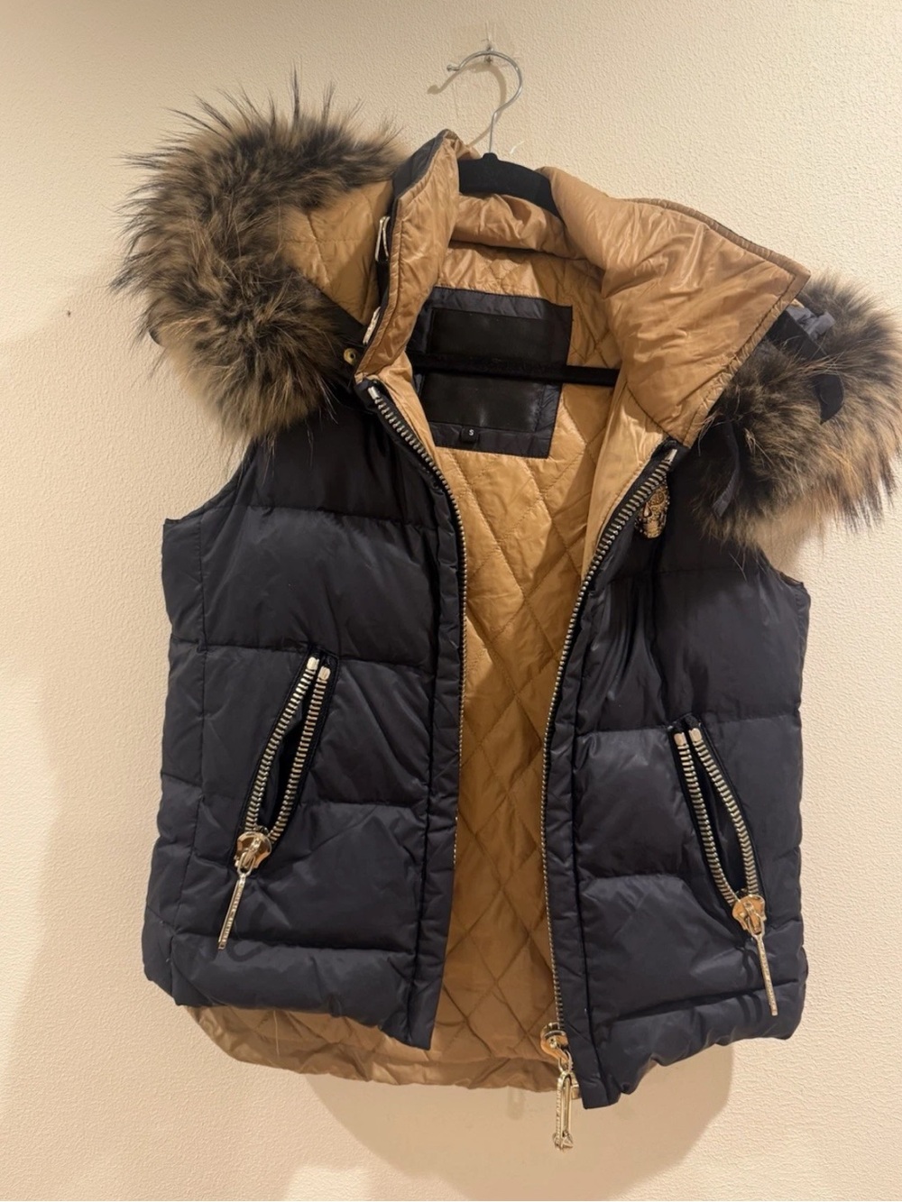 Philipp Plein Couture Puffer Jacket Vest With Skull - Rare